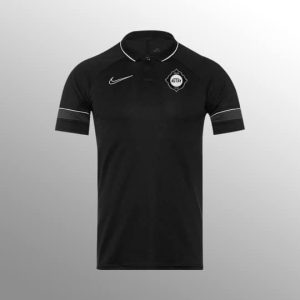Nike Siyah Polo Yaka Kamp T-Shirt